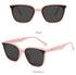 Korean version of premium  black frame Sunglasses(9028*Gu)