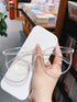 Vintage glasses with Circular large frame  to prevent blue light Sunglasses(19203#*Gu)