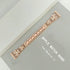 20mm Samsung Galaxy Clover Set diamonds Metal Strap