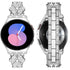 20mm Samsung Galaxy Clover Set diamonds Metal Strap