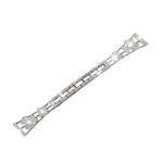 22mm Samsung Galaxy Clover Set diamonds Metal Strap