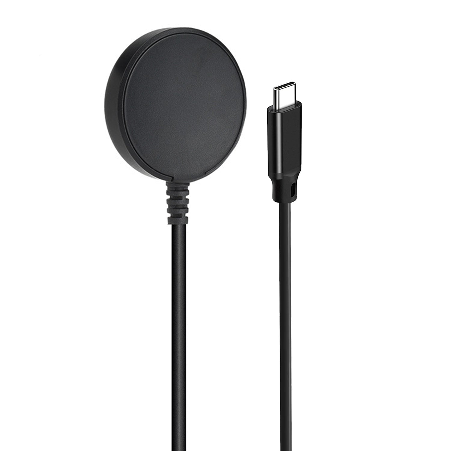 Samsung Galaxy Watch 3/4/watch 5 Pro Watch Type-C Cable Magnetic Wireless Charging Cradle Dock Adapter-Black