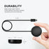 Samsung Galaxy Watch 3/4/watch 5 Pro Watch Type-C Cable Magnetic Wireless Charging Cradle Dock Adapter-Black