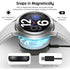 Samsung Galaxy Watch 3/4/watch 5 Pro Watch Type-C Cable Magnetic Wireless Charging Cradle Dock Adapter-Black