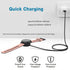 Samsung Galaxy Watch 3/4/watch 5 Pro Watch Type-C Cable Magnetic Wireless Charging Cradle Dock Adapter-Black