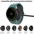 Samsung Galaxy Watch 3/4/watch 5 Pro Watch Type-C Cable Magnetic Wireless Charging Cradle Dock Adapter-Black