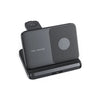 Foldable 3-in-1 wireless magnetic fast charger for Z Fold & Flip Samsung smart watch and Samsung tablet-Black