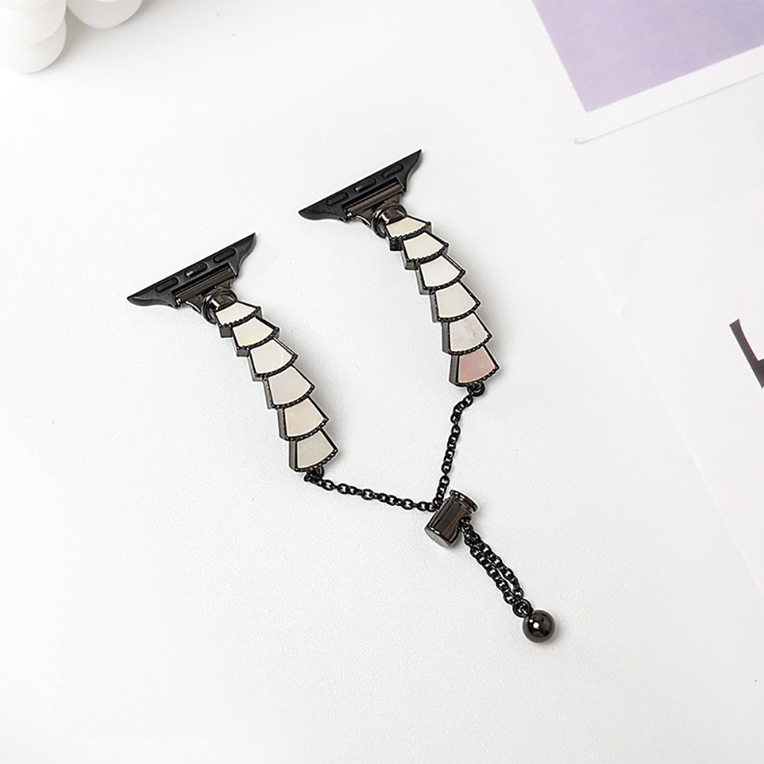 38/40/41mm Shell Bracelet For Apple Watch SE/7/6/ 5/ 4 /3/ 2/ 1