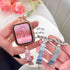 42/44/45/49mm Shell Bracelet For Apple Watch Series 9/SE/7/6/ 5/ 4 /3/ 2/ 1