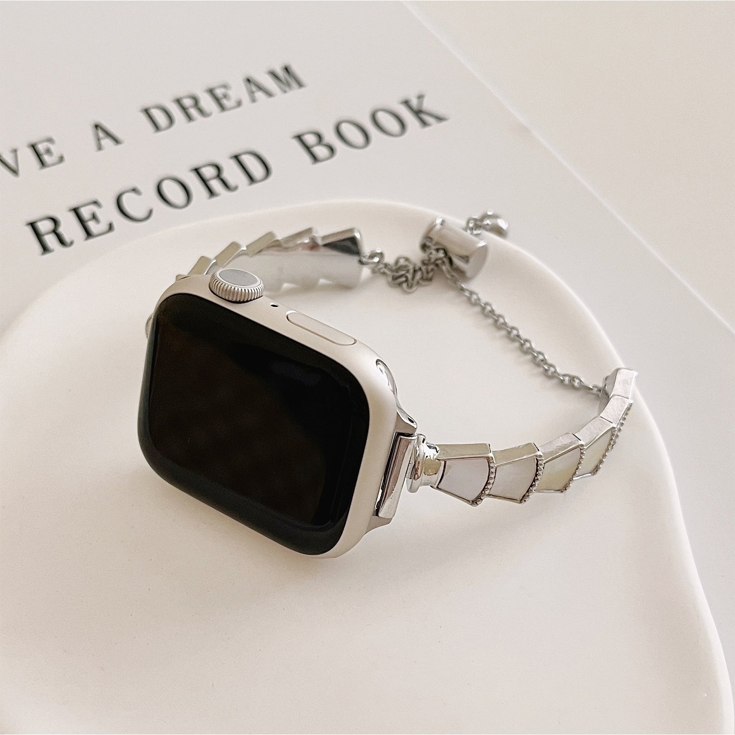 42/44/45/49mm Shell Bracelet For Apple Watch Series 9/SE/7/6/ 5/ 4 /3/ 2/ 1