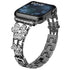 38/40/41mm Apple Watch Clover Set diamonds Metal Strap Series SE/7/6/5/4/3/2/1