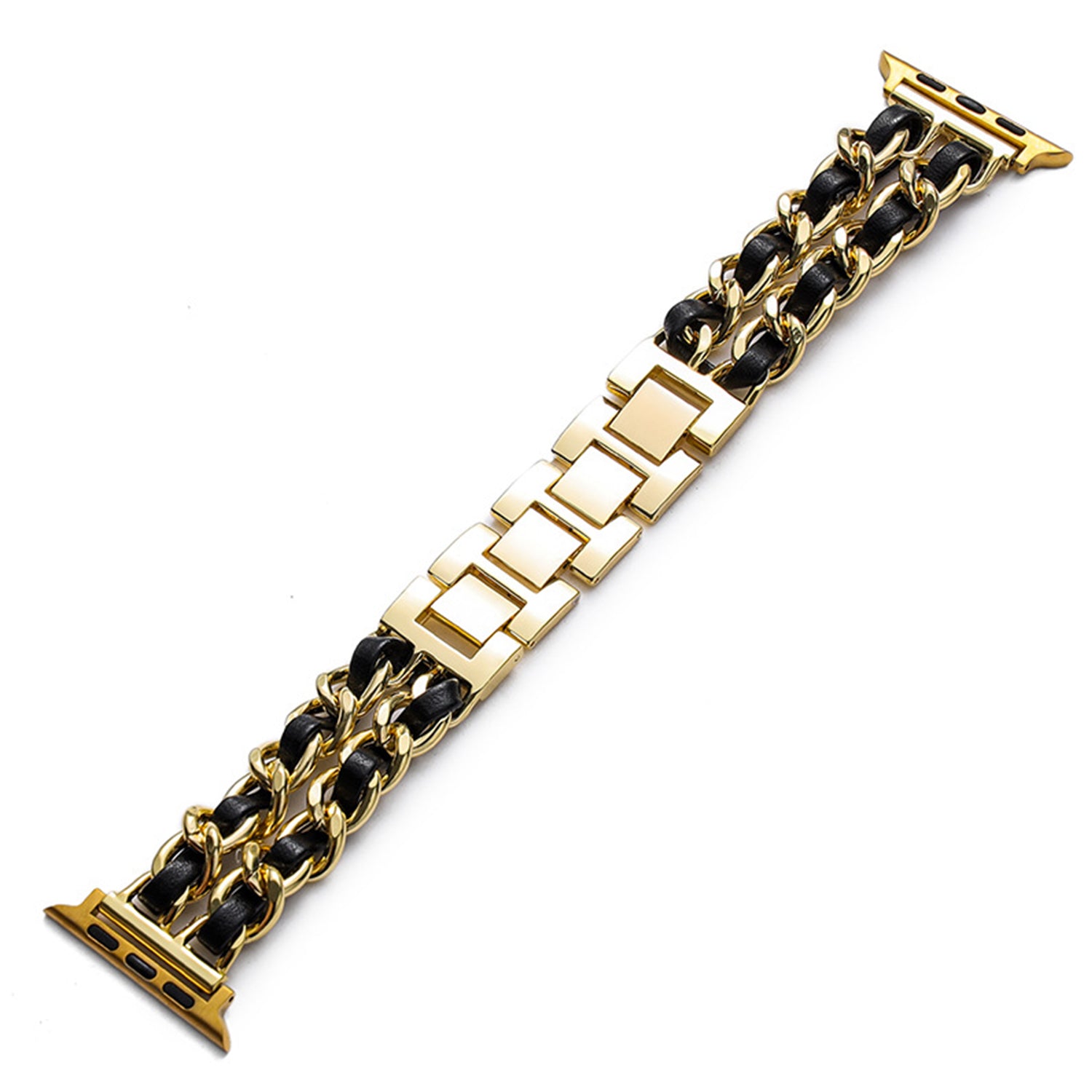 42/44/45mm Apple Watch  Stainless Steel Denim Chain Watch Strap Series 9/SE/7/6/5/4/3/2/1