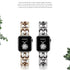 42/44/45mm Apple Watch  Stainless Steel Denim Chain Watch Strap Series 9/SE/7/6/5/4/3/2/1
