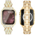 38/40/41mm Apple Watch Clover Set diamonds Metal Strap Series SE/7/6/5/4/3/2/1