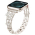 38/40/41mm Apple Watch Clover Set diamonds Metal Strap Series SE/7/6/5/4/3/2/1