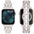 38/40/41mm Apple Watch Clover Set diamonds Metal Strap Series SE/7/6/5/4/3/2/1