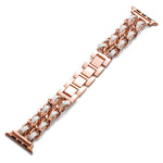 42/44/45mm Apple Watch  Stainless Steel Denim Chain Watch Strap Series 9/SE/7/6/5/4/3/2/1