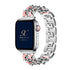 42/44/45mm Apple Watch  Stainless Steel Denim Chain Watch Strap Series 9/SE/7/6/5/4/3/2/1