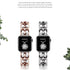 42/44/45mm Apple Watch  Stainless Steel Denim Chain Watch Strap Series 9/SE/7/6/5/4/3/2/1