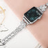 38/40/41mm Apple Watch Clover Set diamonds Metal Strap Series SE/7/6/5/4/3/2/1