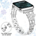 38/40/41mm Apple Watch Clover Set diamonds Metal Strap Series SE/7/6/5/4/3/2/1