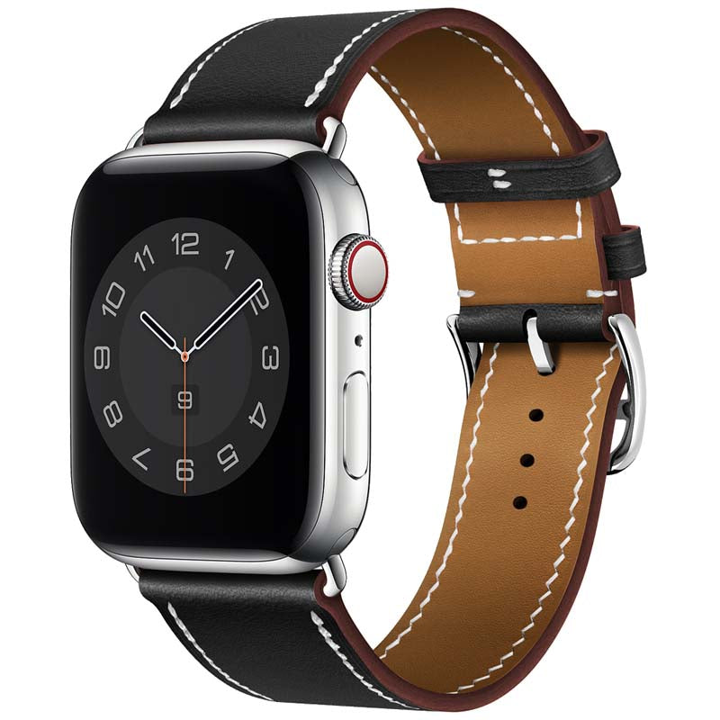 38/40/41mm Color series leather strap suitable for Apple watch8/7/6/SE/5/4/3/2/1