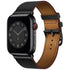42/44/45/49 mm Color series leather strap suitable for Apple watch8/7/6/SE/5/4/3/2/1
