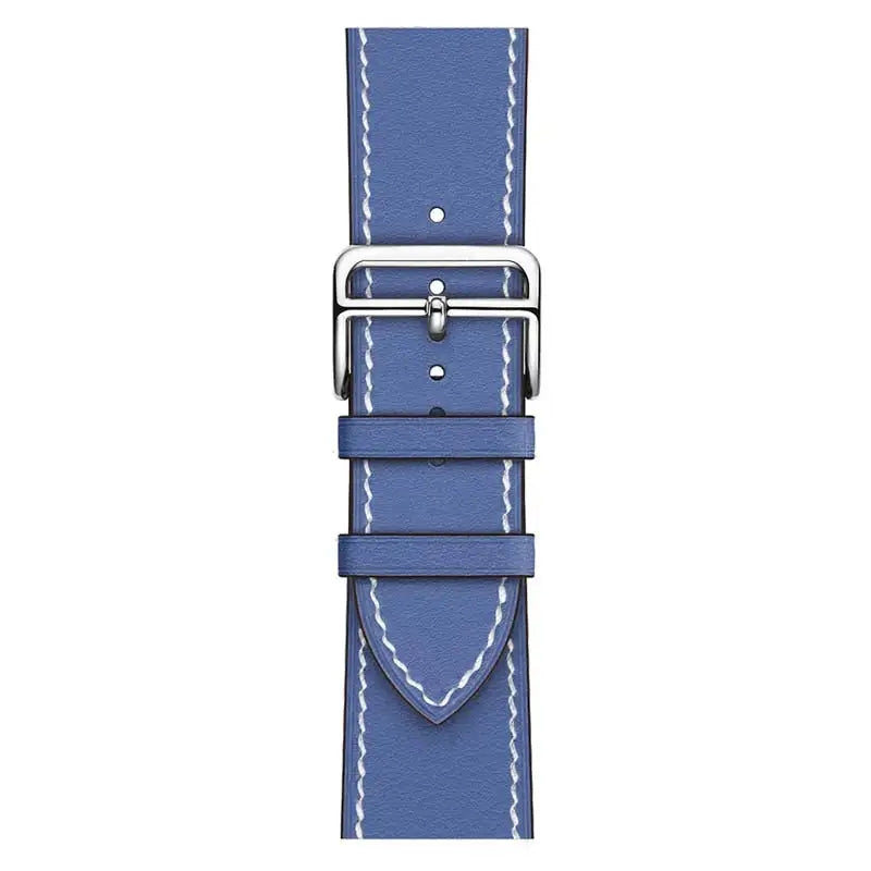 42/44/45/49 mm Color series leather strap suitable for Apple watch8/7/6/SE/5/4/3/2/1