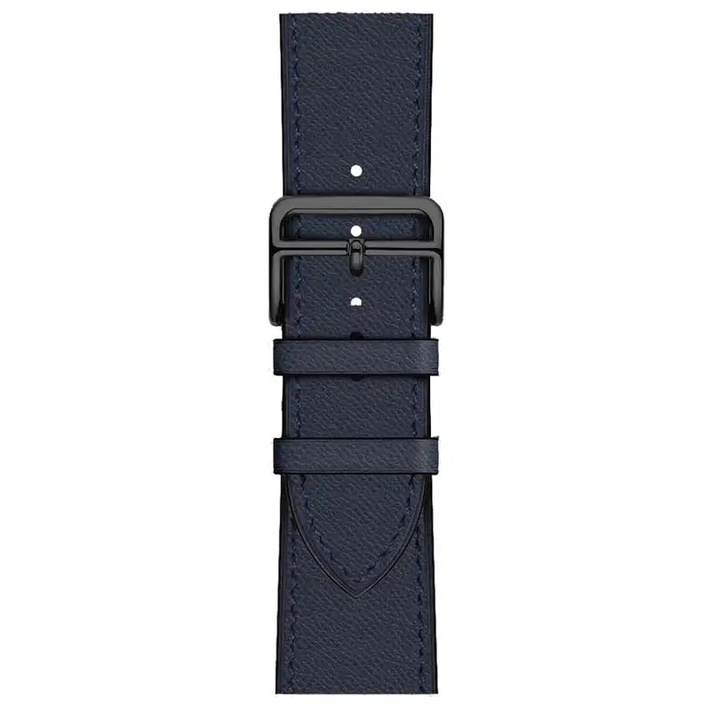 42/44/45/49 mm Color series leather strap suitable for Apple watch8/7/6/SE/5/4/3/2/1