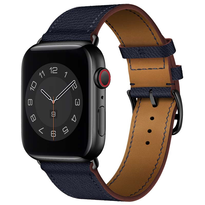 38/40/41mm Color series leather strap suitable for Apple watch8/7/6/SE/5/4/3/2/1