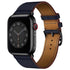 42/44/45/49 mm Color series leather strap suitable for Apple watch8/7/6/SE/5/4/3/2/1