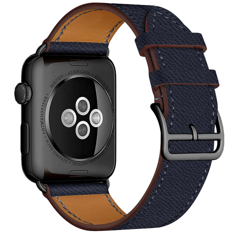 38/40/41mm Color series leather strap suitable for Apple watch8/7/6/SE/5/4/3/2/1