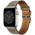 42/44/45/49 mm Color series leather strap suitable for Apple watch8/7/6/SE/5/4/3/2/1