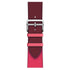 42/44/45/49 mm Color series leather strap suitable for Apple watch8/7/6/SE/5/4/3/2/1