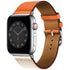 38/40/41mm Color series leather strap suitable for Apple watch8/7/6/SE/5/4/3/2/1