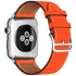 42/44/45/49 mm Color series leather strap suitable for Apple watch8/7/6/SE/5/4/3/2/1