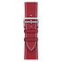 42/44/45/49 mm Color series leather strap suitable for Apple watch8/7/6/SE/5/4/3/2/1