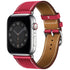 38/40/41mm Color series leather strap suitable for Apple watch8/7/6/SE/5/4/3/2/1