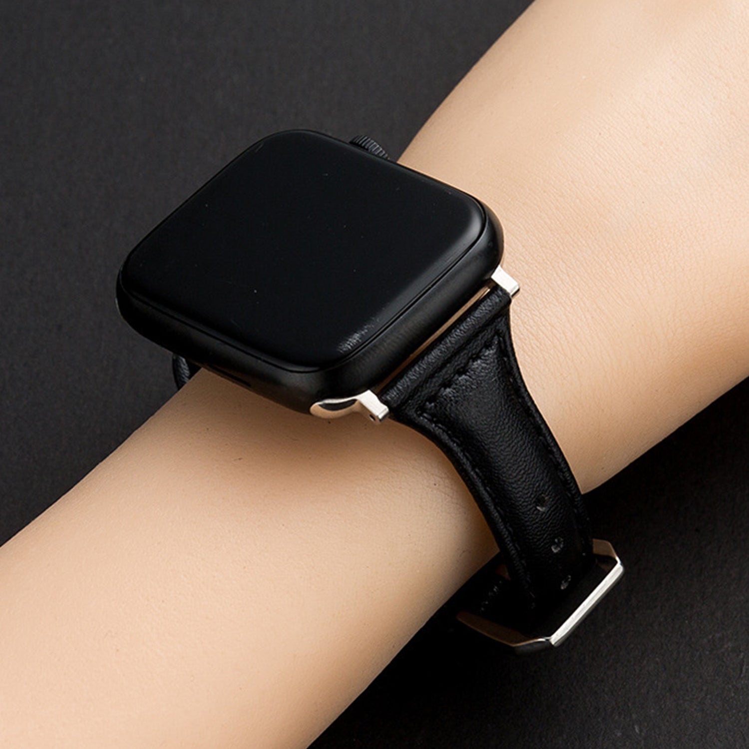 42/44/45mm Apple Watch Xiao Man Waist Ultra Fiber Leather Watch Strap Series 9/SE/7/6/5/4/3/2/1