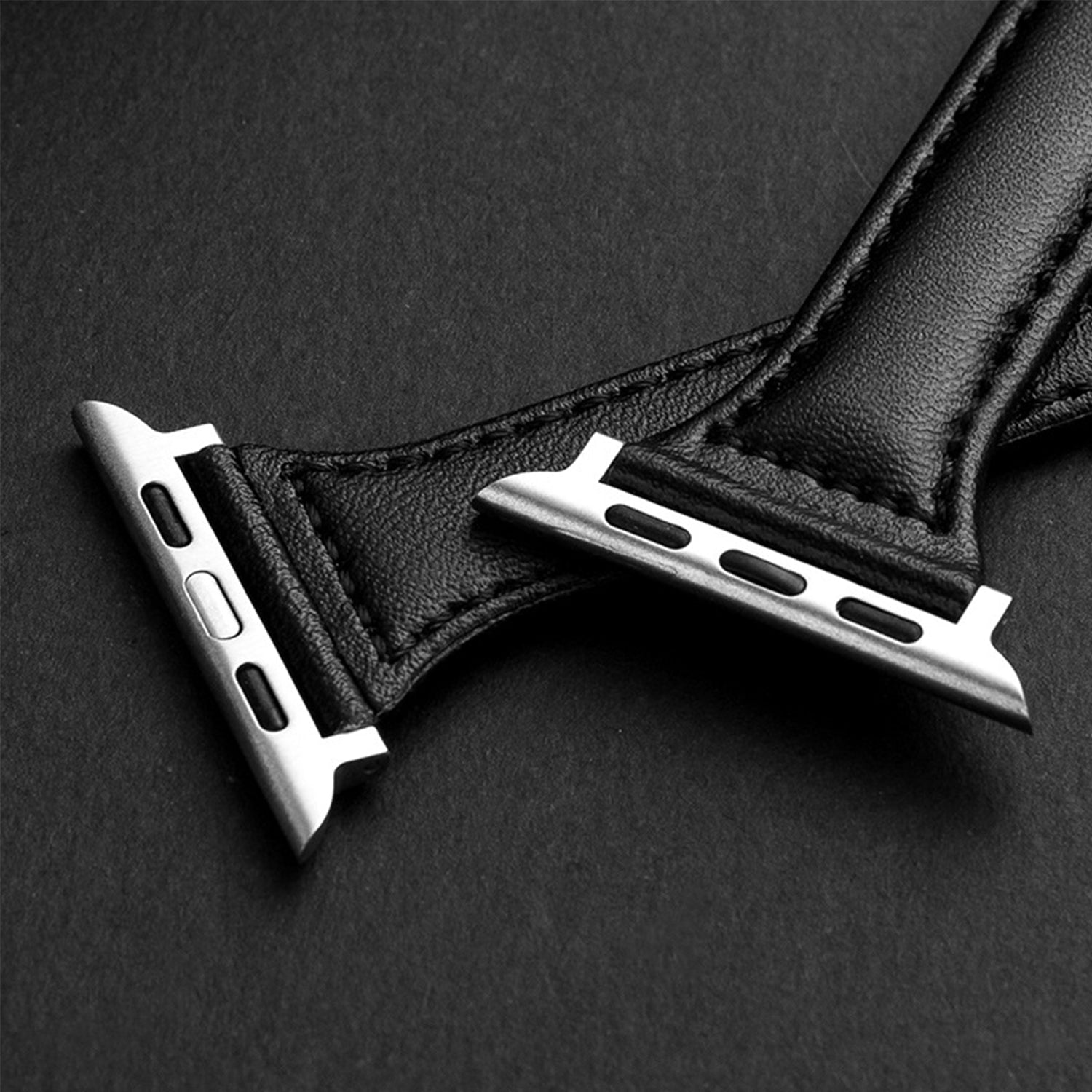 42/44/45mm Apple Watch Xiao Man Waist Ultra Fiber Leather Watch Strap Series 9/SE/7/6/5/4/3/2/1