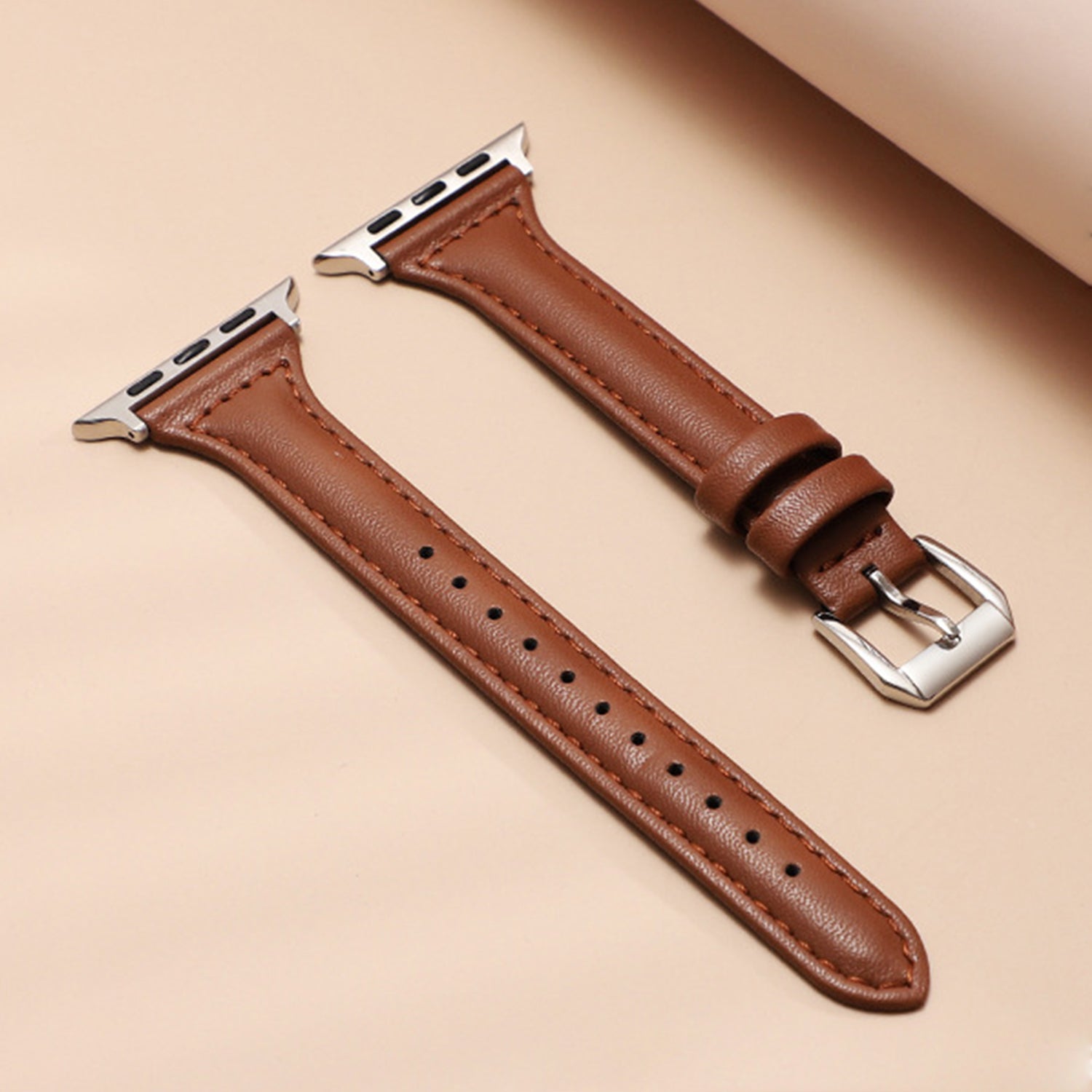 42/44/45mm Apple Watch Xiao Man Waist Ultra Fiber Leather Watch Strap Series 9/SE/7/6/5/4/3/2/1