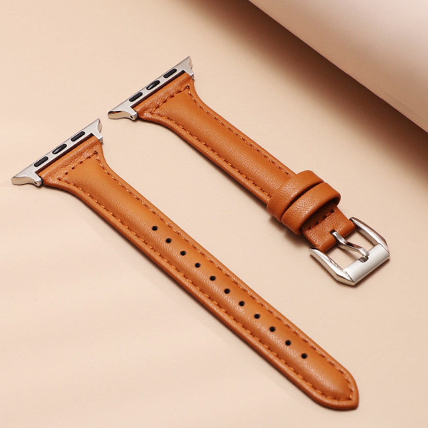 42/44/45mm Apple Watch Xiao Man Waist Ultra Fiber Leather Watch Strap Series 9/SE/7/6/5/4/3/2/1