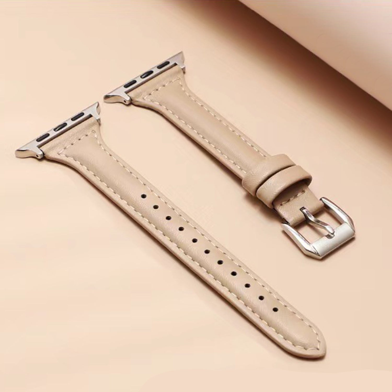 42/44/45mm Apple Watch Xiao Man Waist Ultra Fiber Leather Watch Strap Series 9/SE/7/6/5/4/3/2/1