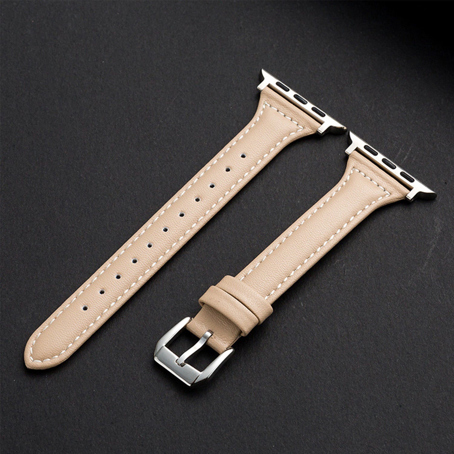 42/44/45mm Apple Watch Xiao Man Waist Ultra Fiber Leather Watch Strap Series 9/SE/7/6/5/4/3/2/1