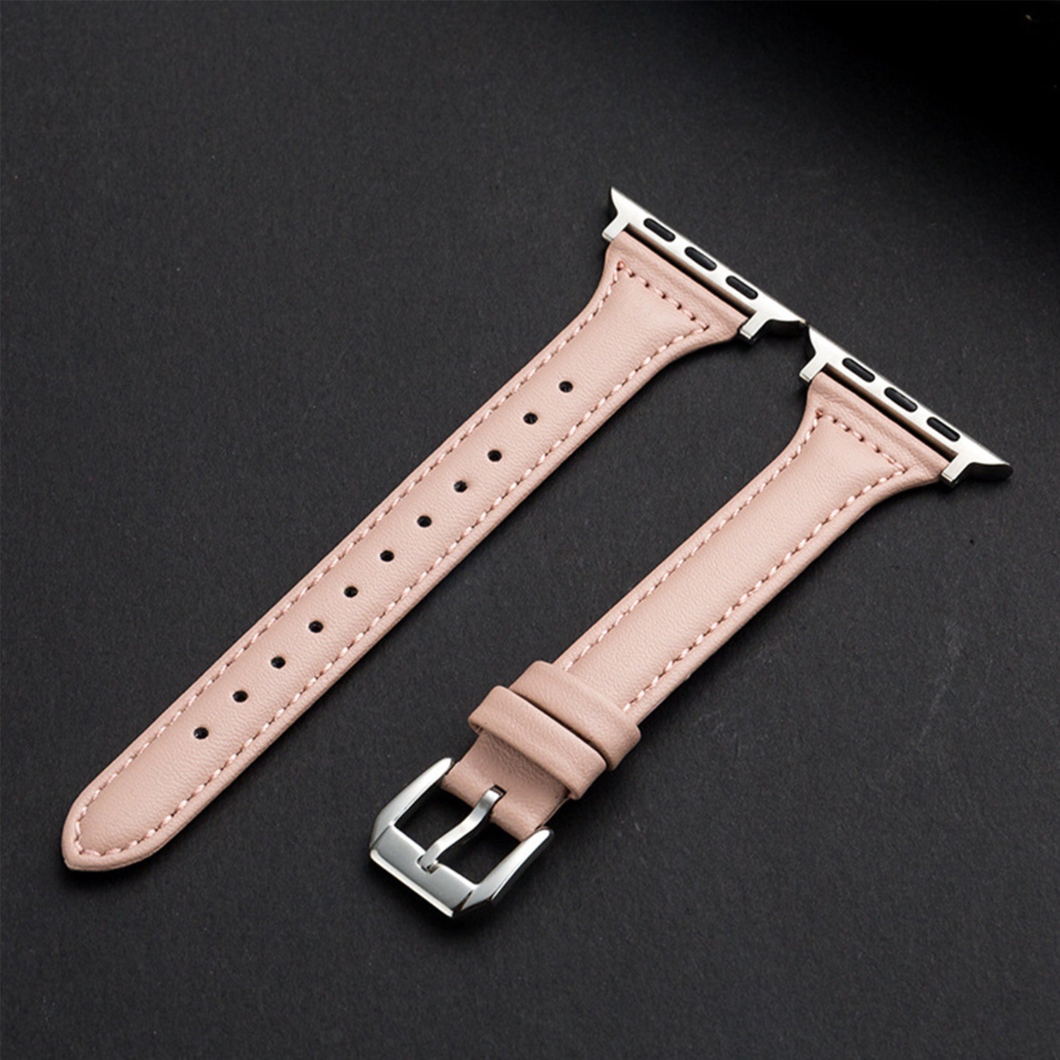 42/44/45mm Apple Watch Xiao Man Waist Ultra Fiber Leather Watch Strap Series 9/SE/7/6/5/4/3/2/1