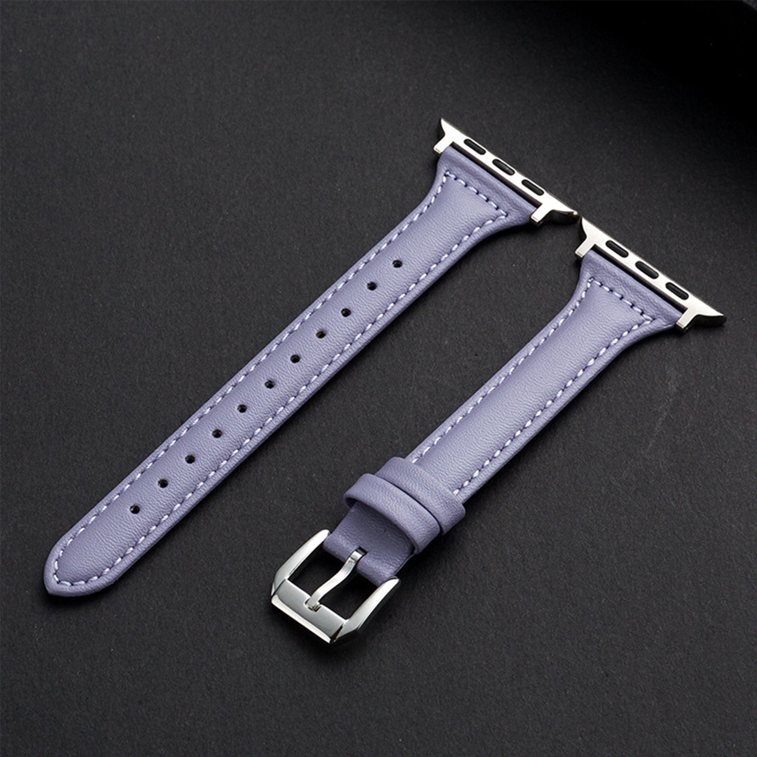 42/44/45mm Apple Watch Xiao Man Waist Ultra Fiber Leather Watch Strap Series 9/SE/7/6/5/4/3/2/1