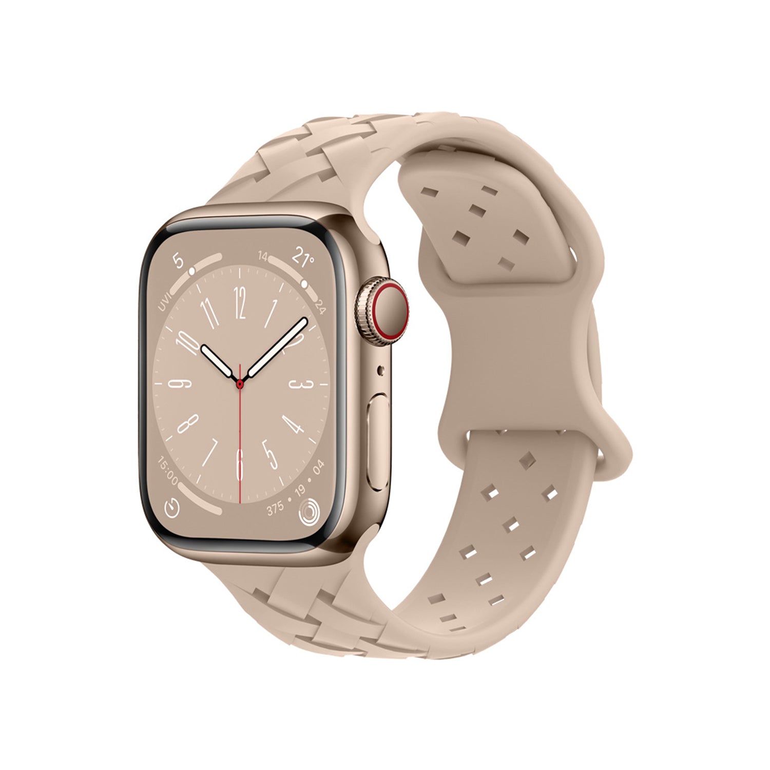42/44/45/49mm Apple Watch Monochrome Bamboo Woven Series 9/SE/7/6/5/4/3/2/1