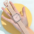 42/44/45/49mm Apple Watch Monochrome Bamboo Woven Series 9/SE/7/6/5/4/3/2/1