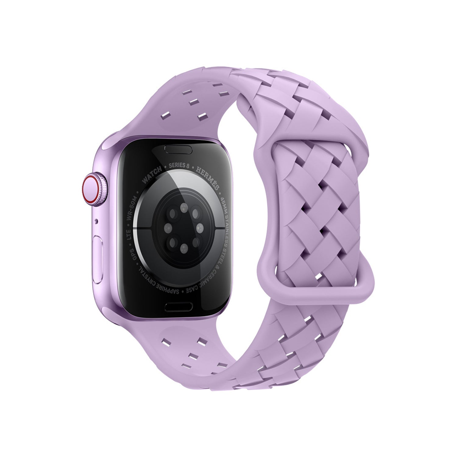 42/44/45/49mm Apple Watch Monochrome Bamboo Woven Series 9/SE/7/6/5/4/3/2/1