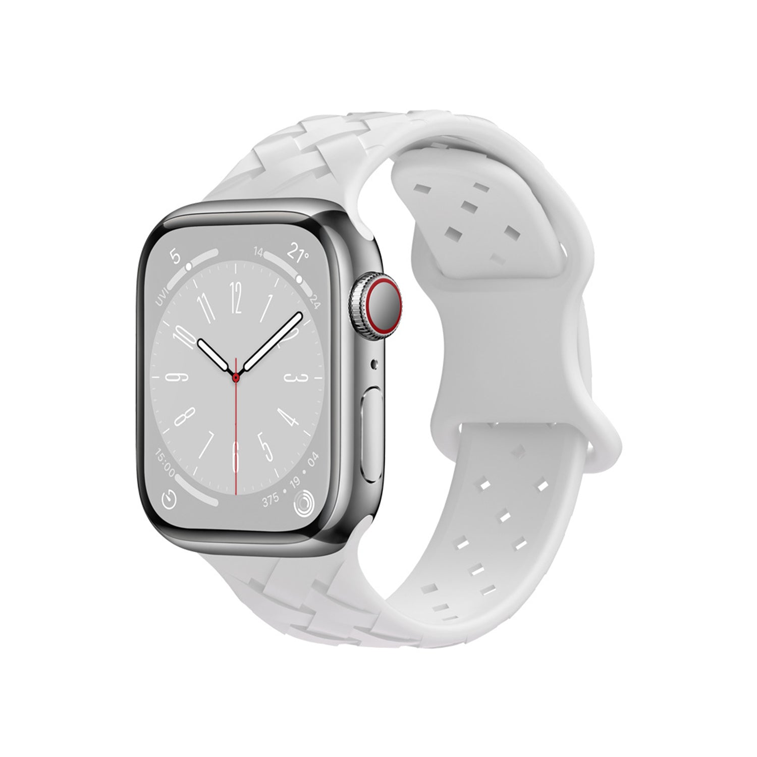 42/44/45/49mm Apple Watch Monochrome Bamboo Woven Series 9/SE/7/6/5/4/3/2/1